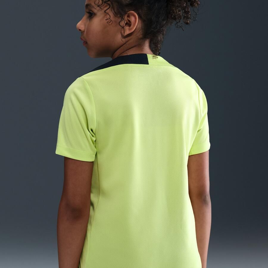Nike Dri-FIT Strike voetbaltop met korte mouwen voor kids Groen