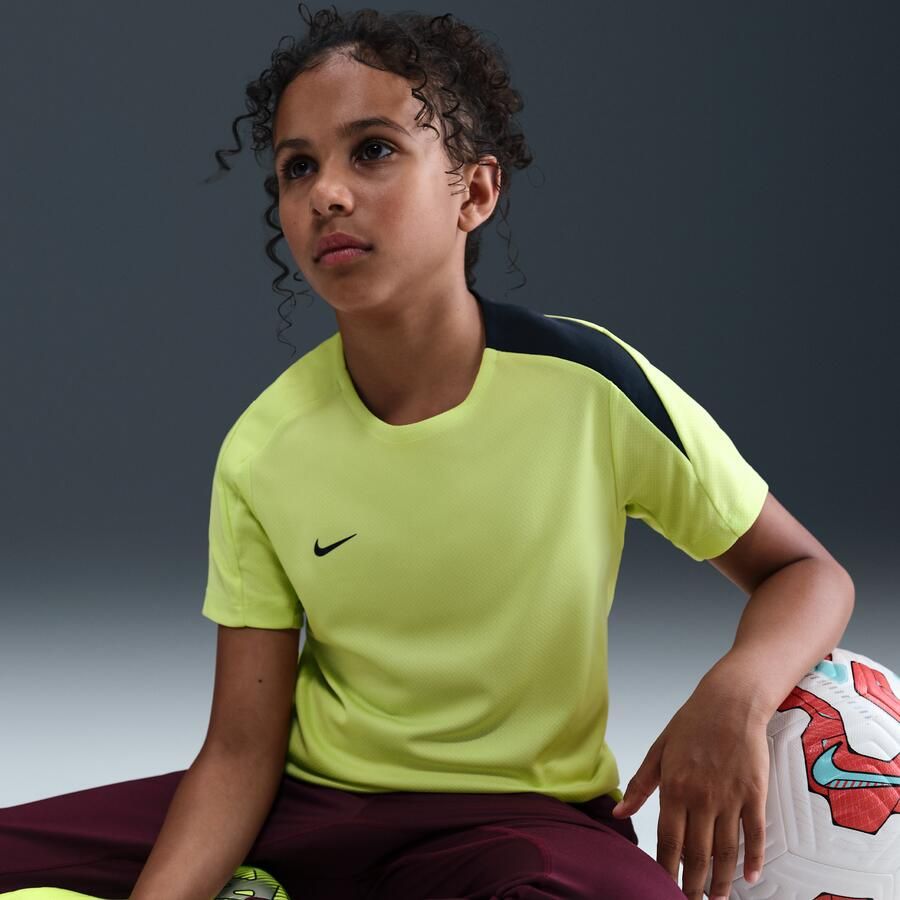 Nike Dri-FIT Strike voetbaltop met korte mouwen voor kids Groen - Foto 2