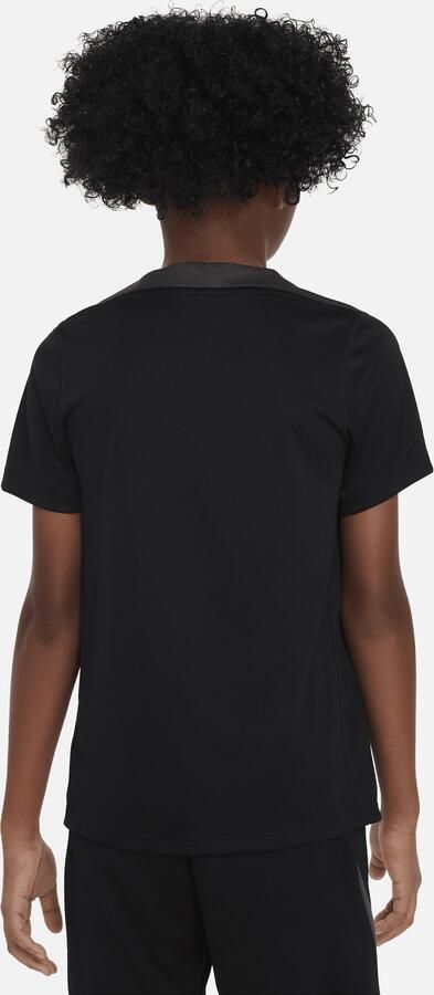Nike Dri-FIT Strike voetbaltop met korte mouwen voor kids Zwart - Foto 4