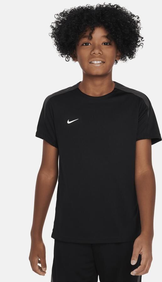 Nike Dri-FIT Strike voetbaltop met korte mouwen voor kids Zwart - Foto 3