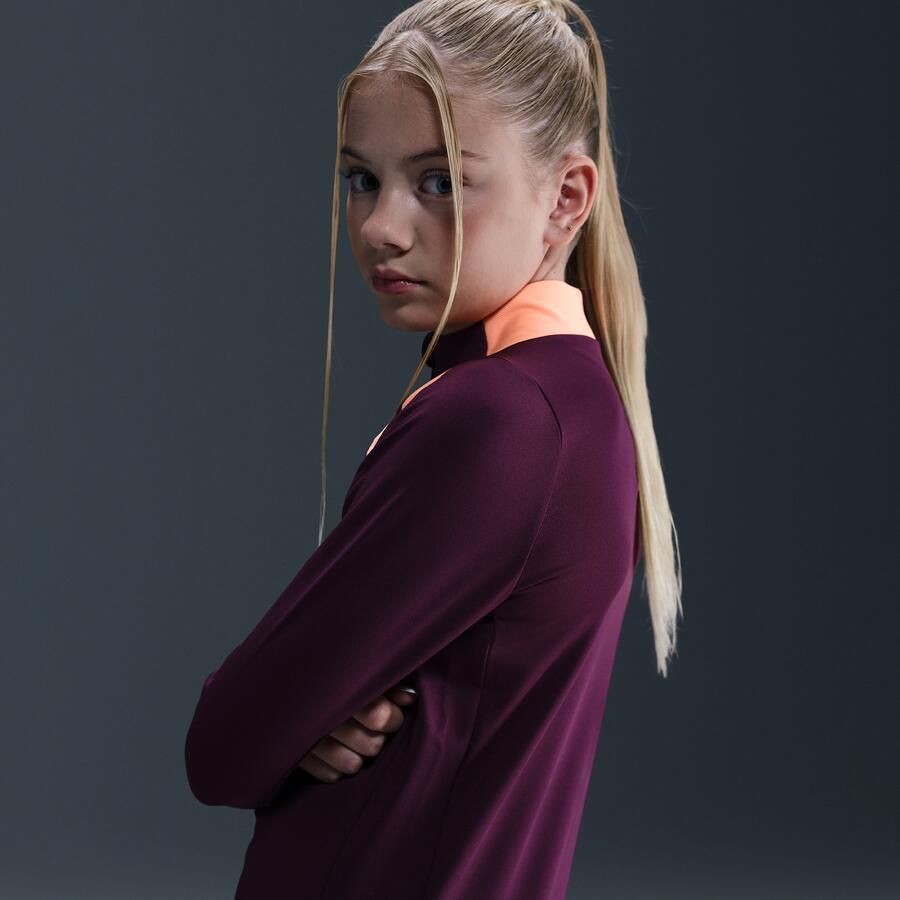 Nike Dri-FIT Strike voetbaltrainingstop voor kids Rood