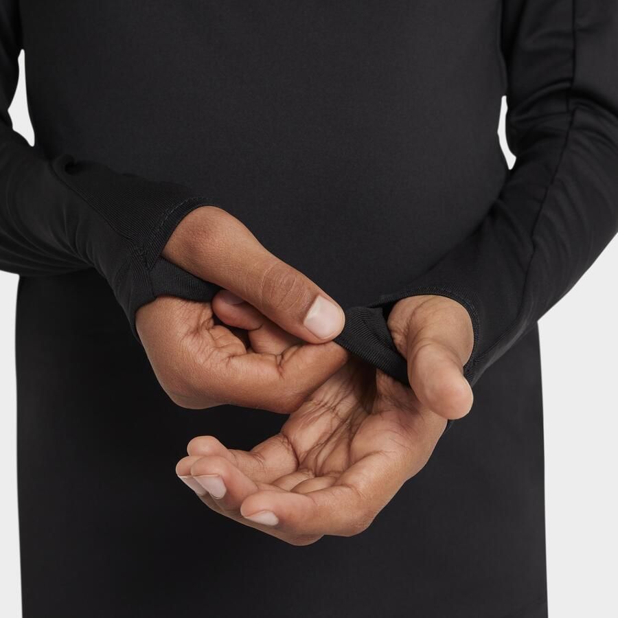 Nike Dri-FIT Strike voetbaltrainingstop voor kids Zwart