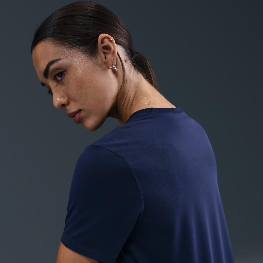 Nike Dri-FIT T-shirt met graphic voor dames Blauw