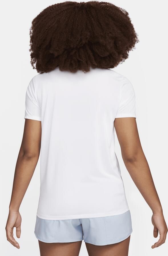 Nike Dri-FIT T-shirt met graphic voor dames Wit - Foto 3
