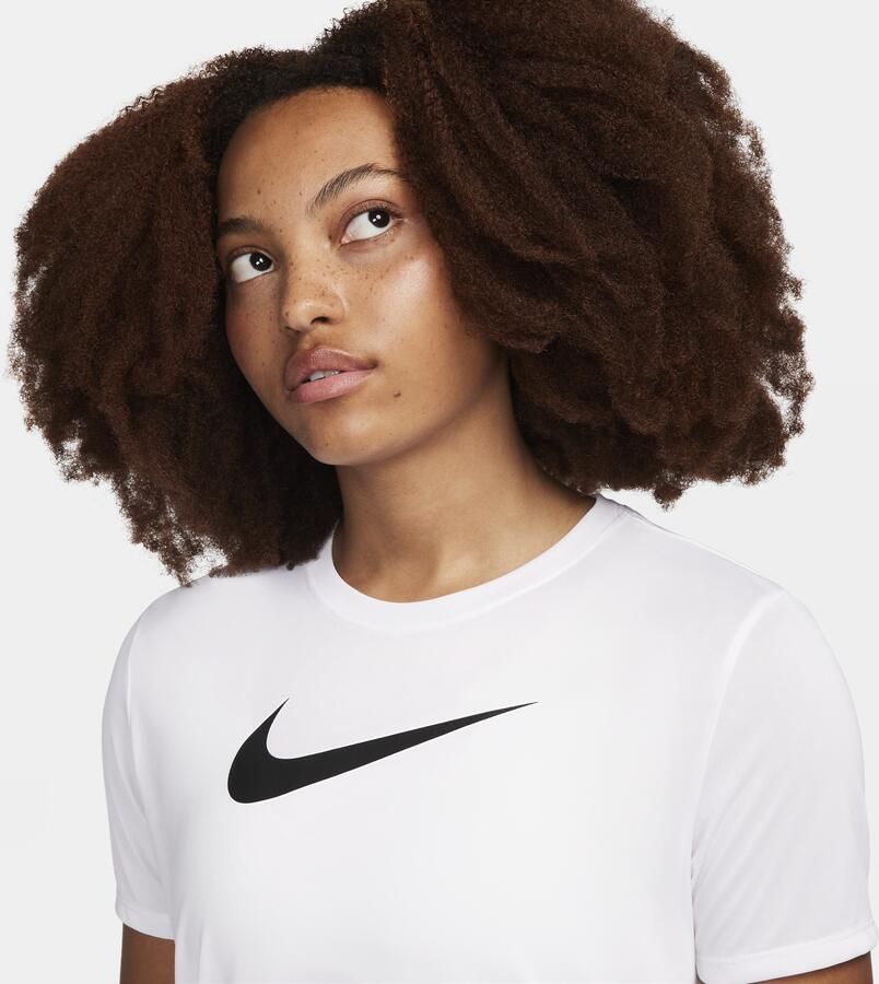 Nike Dri-FIT T-shirt met graphic voor dames Wit