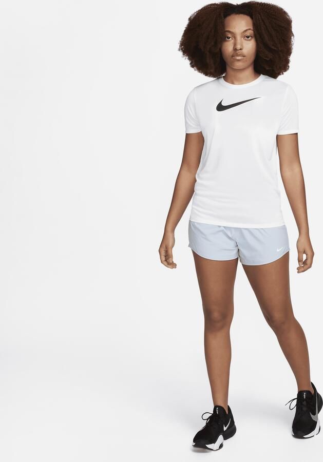 Nike Dri-FIT T-shirt met graphic voor dames Wit - Foto 2