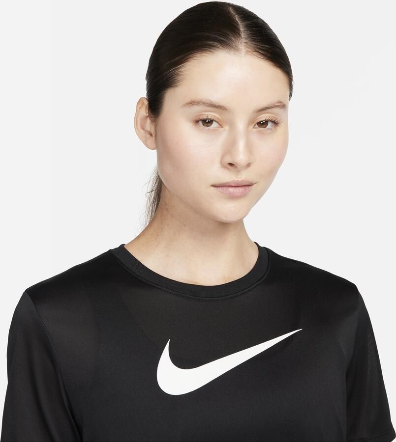 Nike Dri-FIT T-shirt met graphic voor dames Zwart