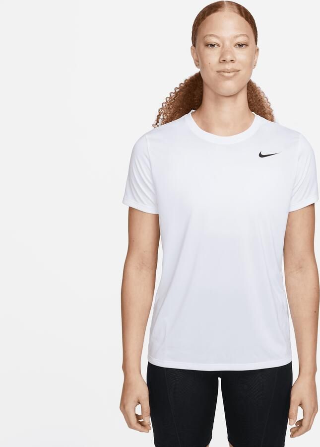 Nike Witte Dri-Fit Shirt voor Dames Dx0687 Wit Dames - Foto 3