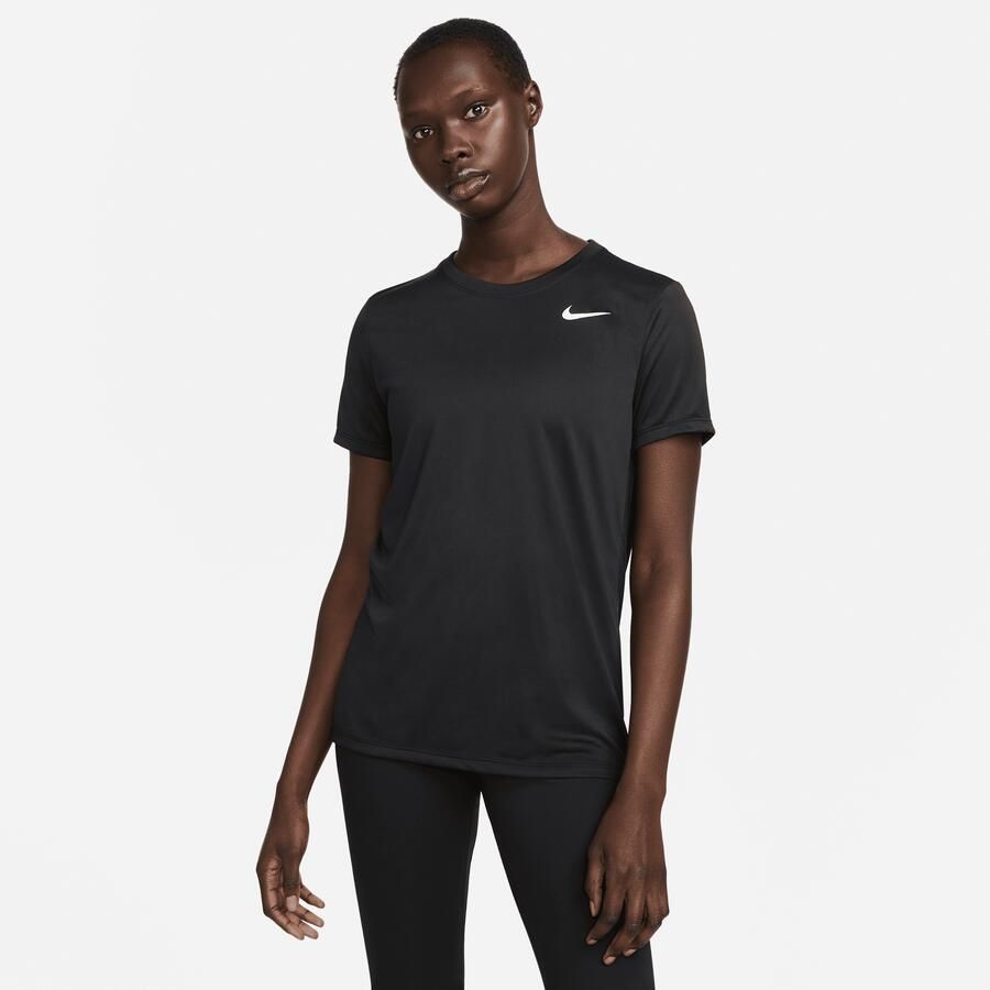 Nike Dames Performance T-shirt Dx0687 Zwart Dames - Foto 3