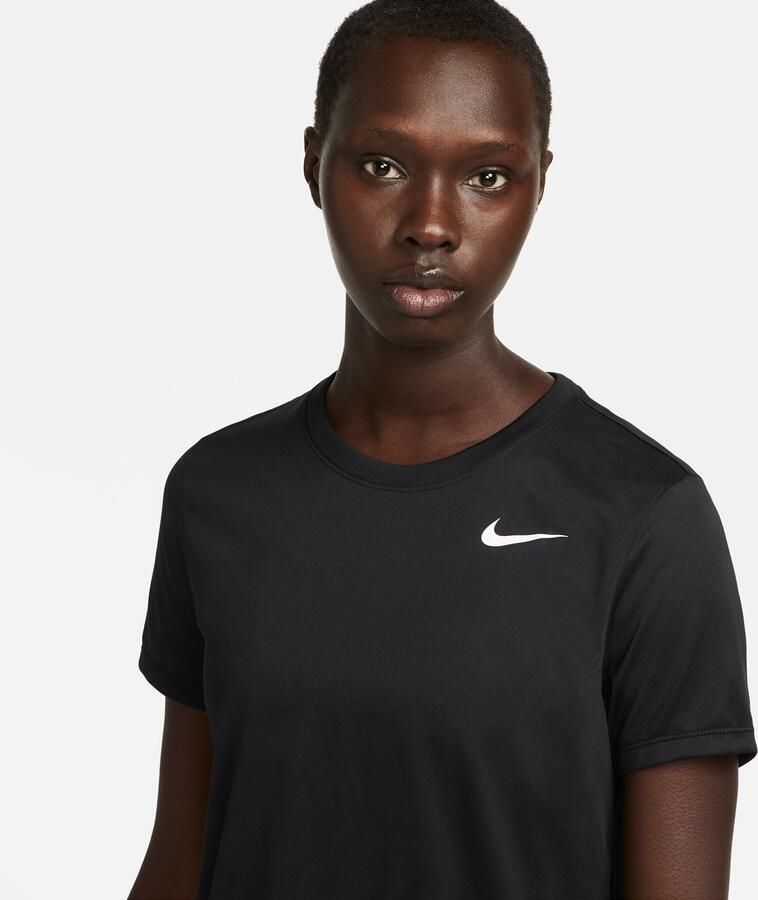 Nike Dames Performance T-shirt Dx0687 Zwart Dames - Foto 2