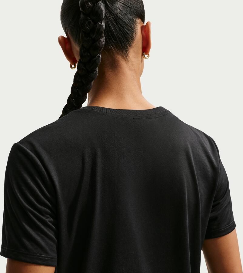 Nike Dames Performance T-shirt Dx0687 Zwart Dames - Foto 5