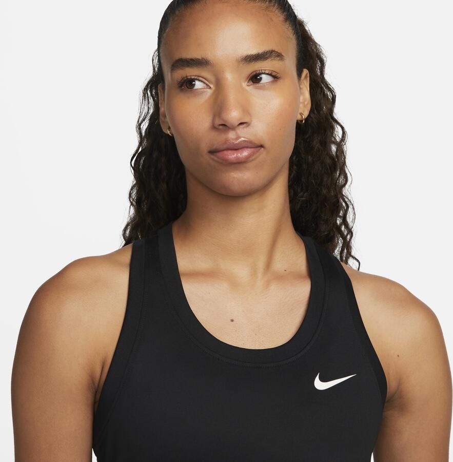 Nike Dri-Fit mouwloze top voor dames Dw0706 Zwart Dames