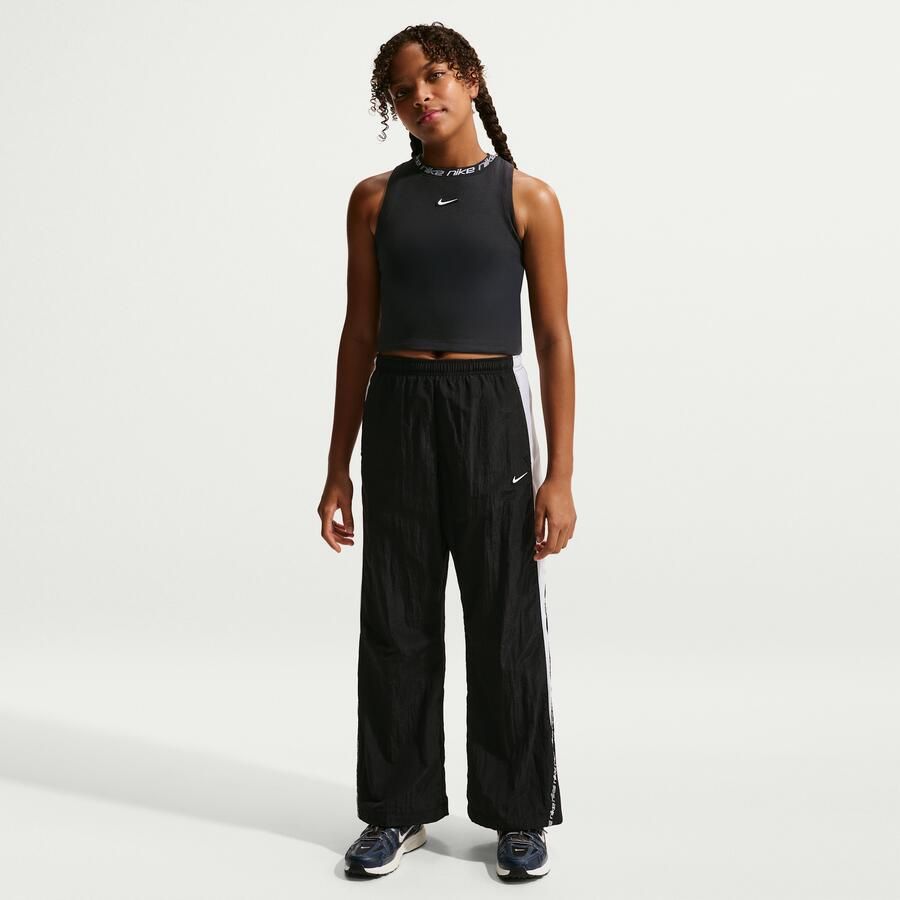 Nike Dri-FIT tanktop voor meisjes Zwart - Foto 3