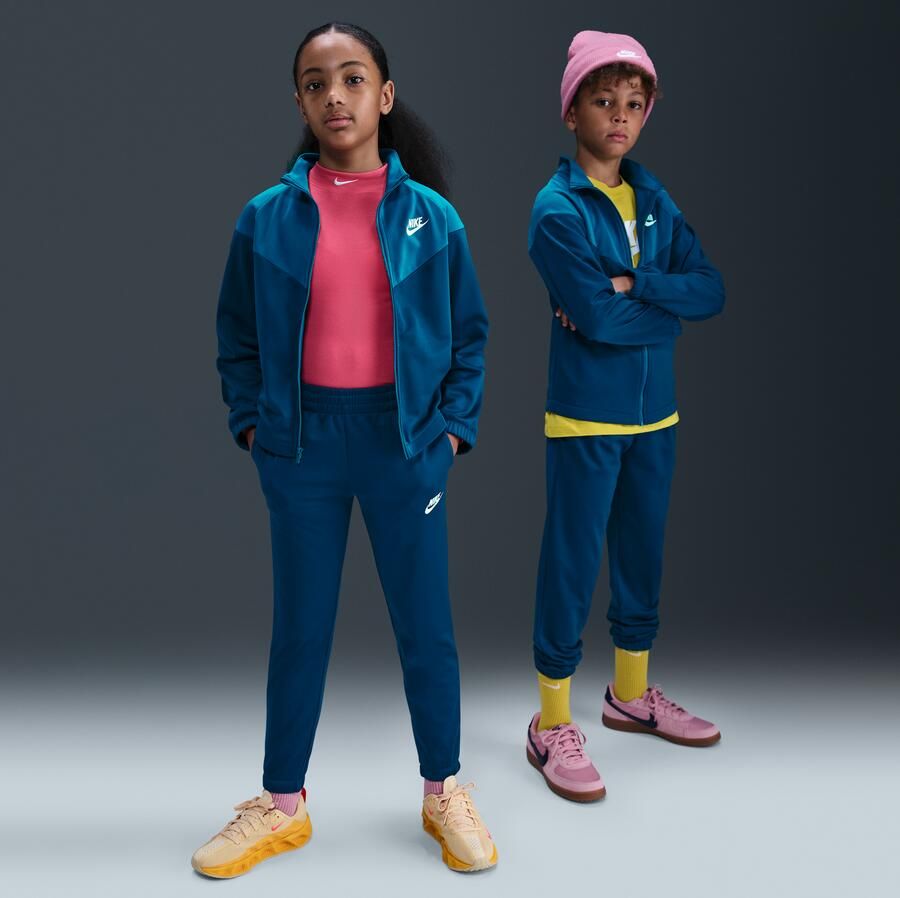 Nike Dri-FIT trainingspak voor kids Blauw - Foto 4