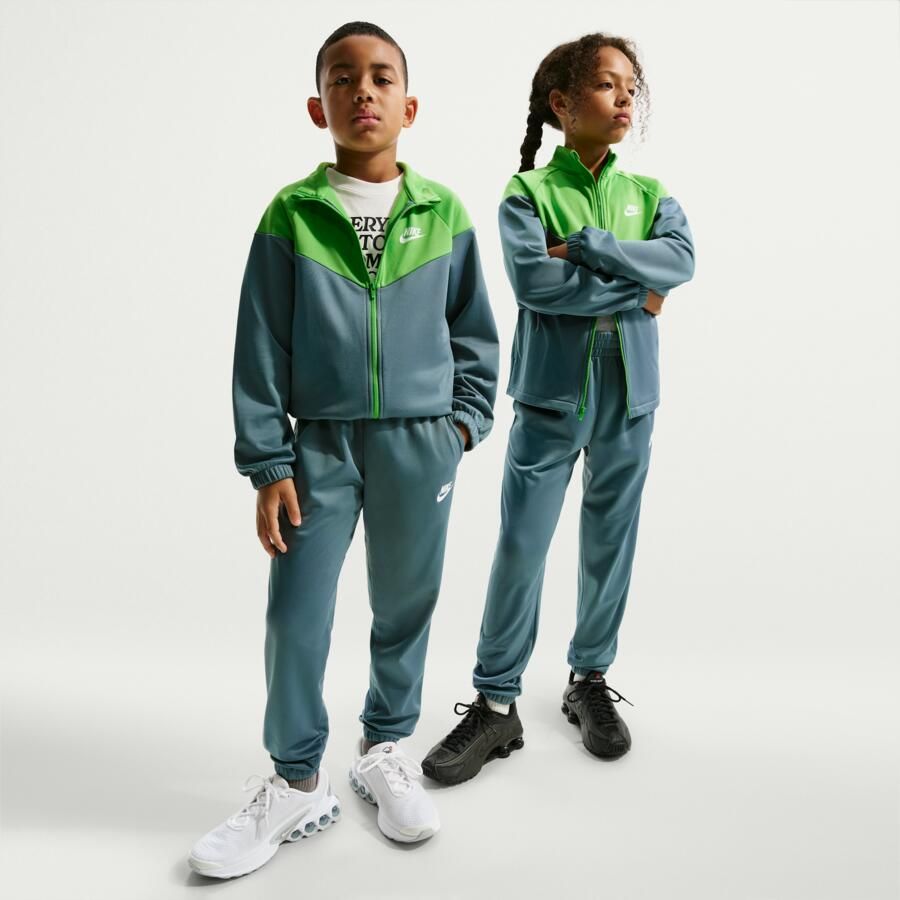 Nike Dri-FIT trainingspak voor kids Grijs - Foto 4
