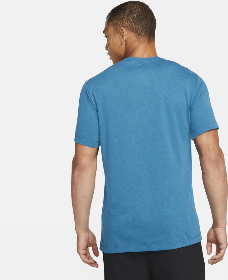 Nike Dri-FIT Trainingsshirt voor heren Blauw - Foto 4