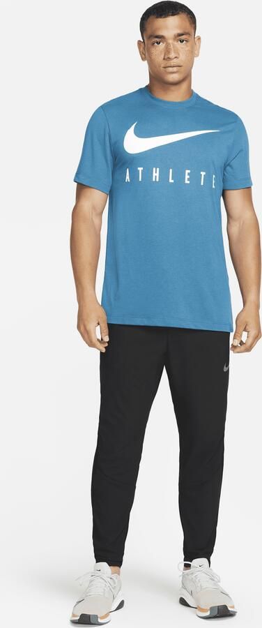 Nike Dri-FIT Trainingsshirt voor heren Blauw - Foto 3