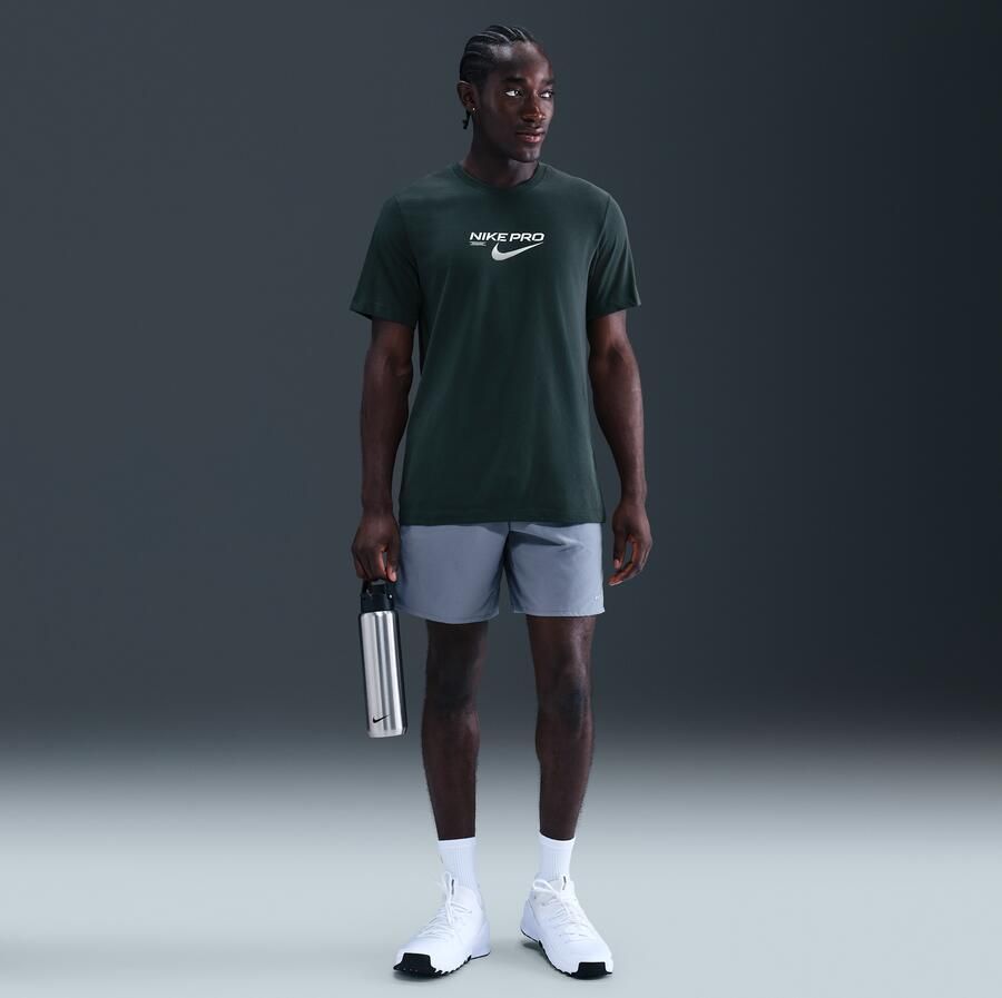 Nike Dri-FIT trainingsshirt voor heren Groen - Foto 3