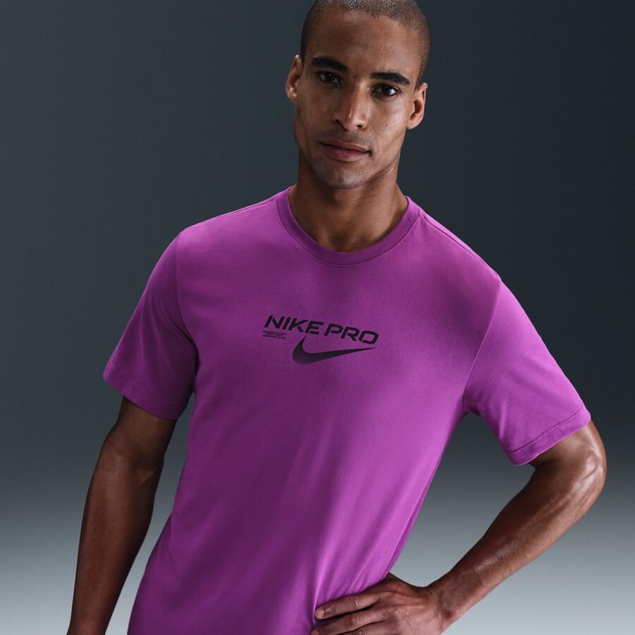 Nike Dri-FIT trainingsshirt voor heren Paars - Foto 4