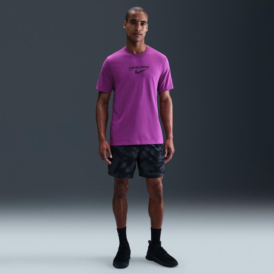 Nike Dri-FIT trainingsshirt voor heren Paars - Foto 3