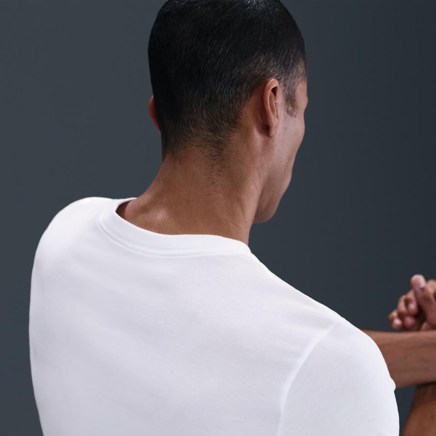 Nike Dri-FIT trainingsshirt voor heren Wit