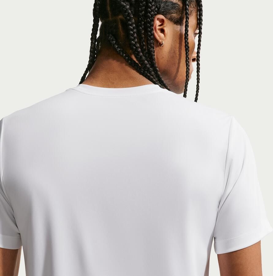 Nike Dri-FIT trainingsshirt voor heren Wit - Foto 3