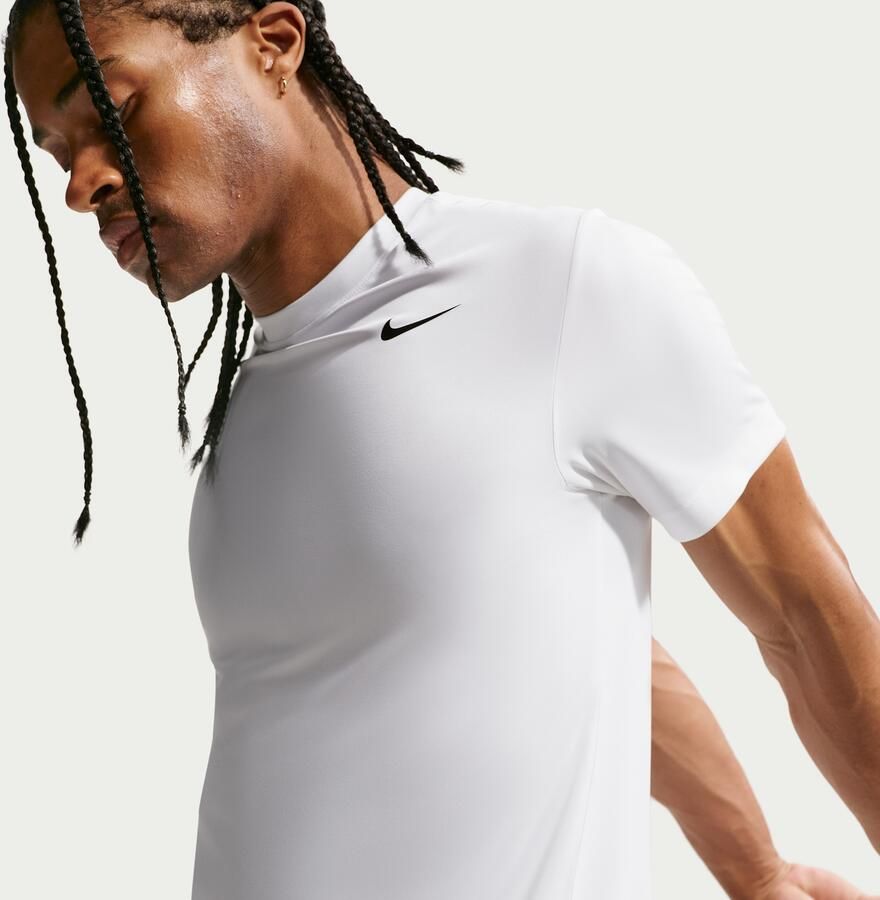 Nike Dri-FIT trainingsshirt voor heren Wit - Foto 4