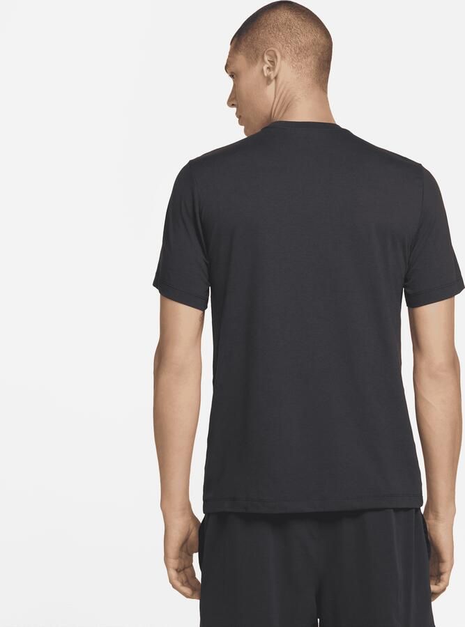 Nike Dri-FIT Trainingsshirt voor heren Zwart - Foto 4