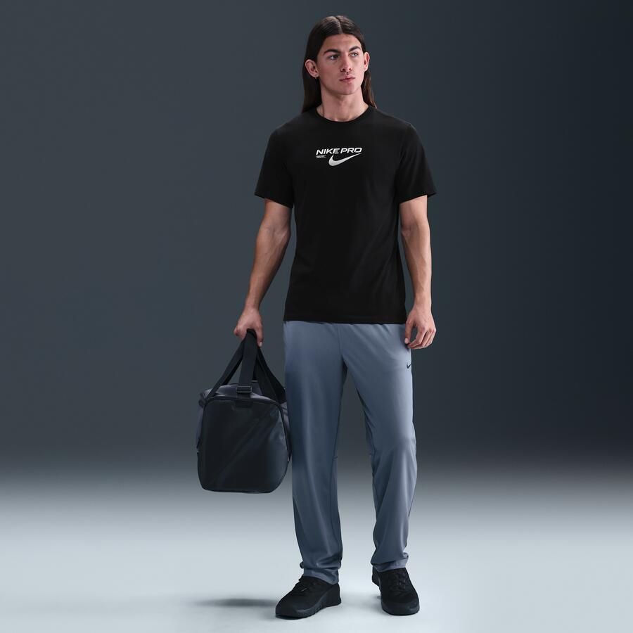 Nike Dri-FIT trainingsshirt voor heren Zwart - Foto 3