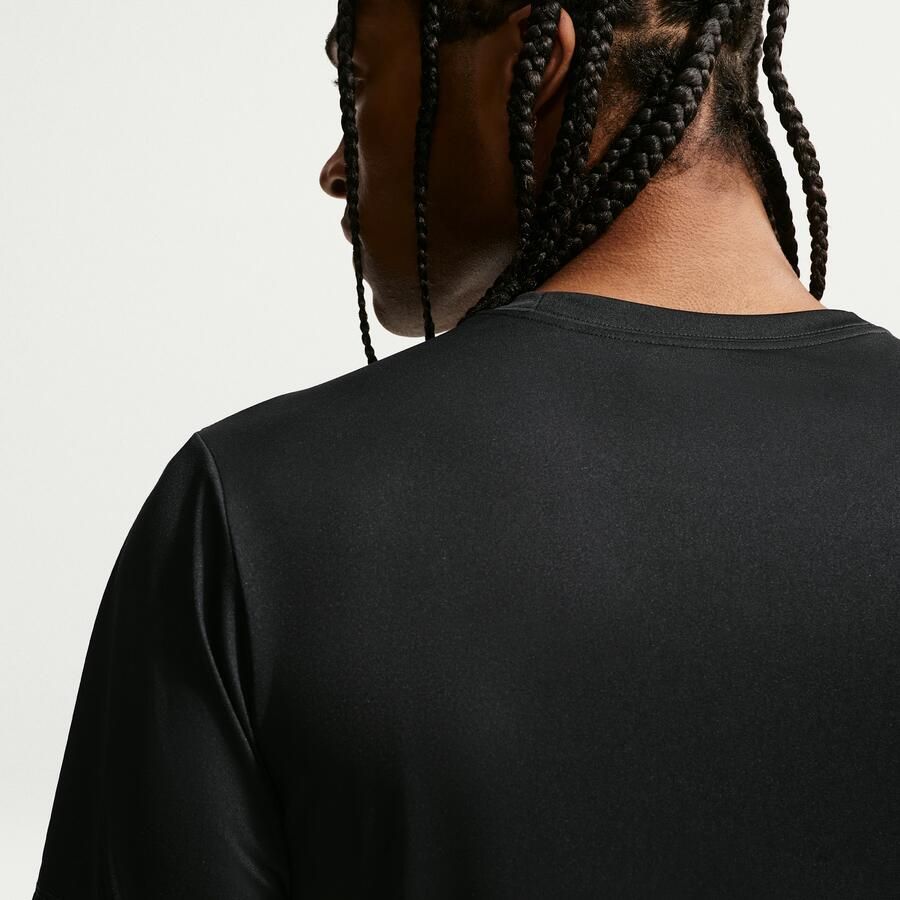 Nike Dri-FIT trainingsshirt voor heren Zwart - Foto 2