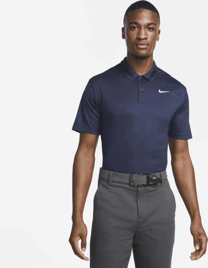 Nike Dri-FIT Victory Golfpolo voor heren Blauw - Foto 3