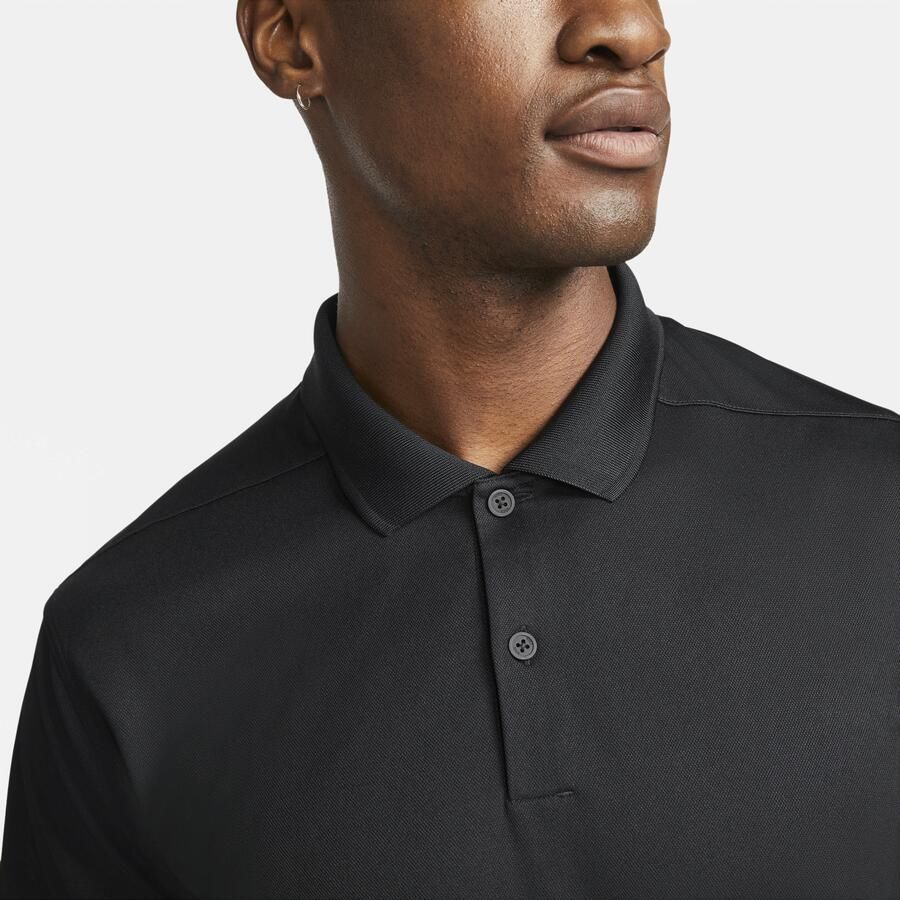 Nike Dri-FIT Victory Golfpolo voor heren Zwart