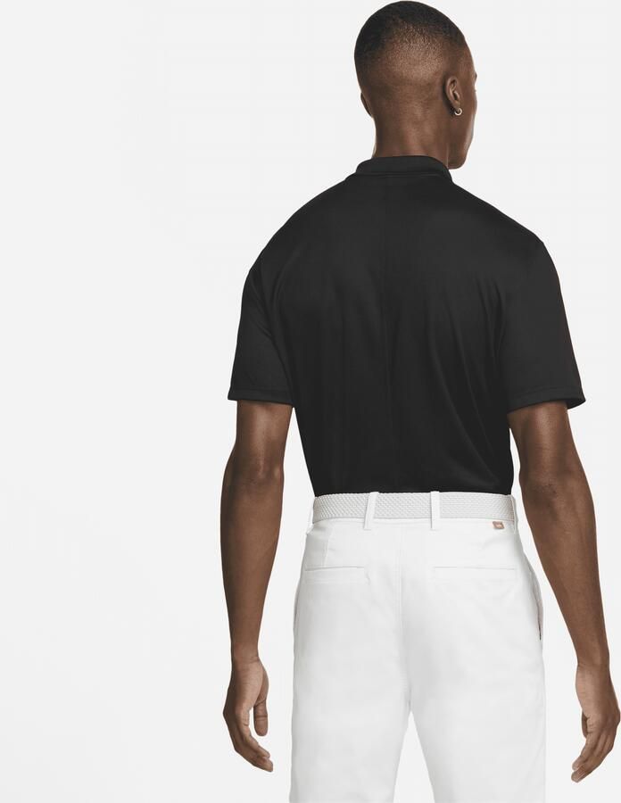 Nike Dri-FIT Victory Golfpolo voor heren Zwart - Foto 4