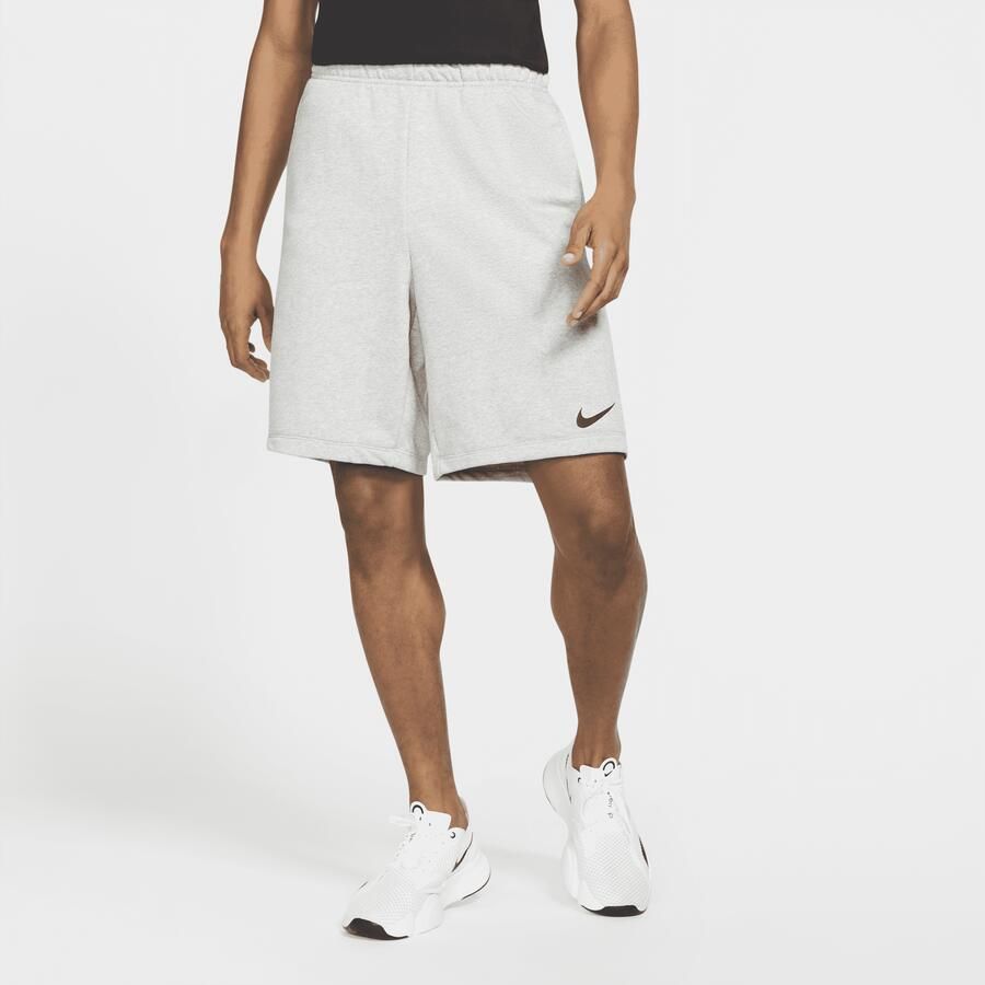 Nike Dry Dri-FIT fitnessshorts van fleece voor heren Grijs - Foto 4