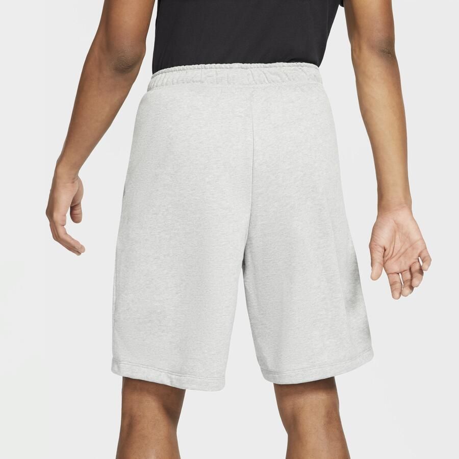 Nike Dry Dri-FIT fitnessshorts van fleece voor heren Grijs - Foto 2