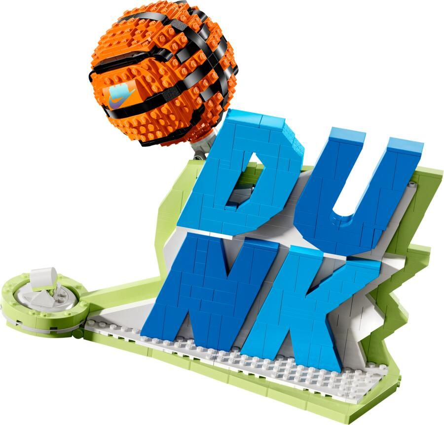 Nike Dunk x LEGO Set sneaker-bouwpakket met exclusieve minifiguur Blauw - Foto 2
