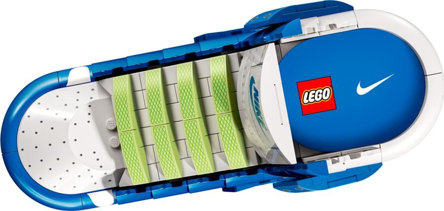 Nike Dunk x LEGO Set sneaker-bouwpakket met exclusieve minifiguur Blauw - Foto 3