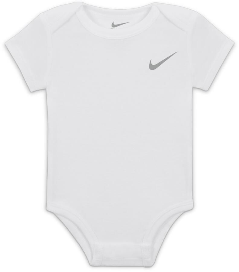 Nike E1D1 mix en match rompertjes voor baby's (0-9 maanden 3 stuks) Grijs - Foto 2