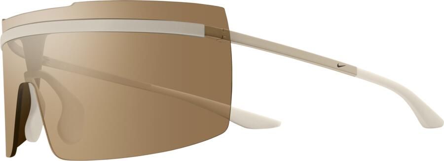Nike Echo Shield zonnebril met spiegeleffect Wit - Foto 3