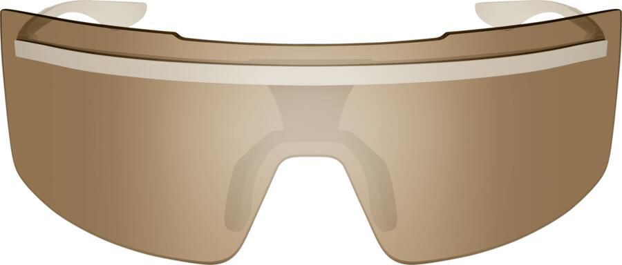 Nike Echo Shield zonnebril met spiegeleffect Wit - Foto 2