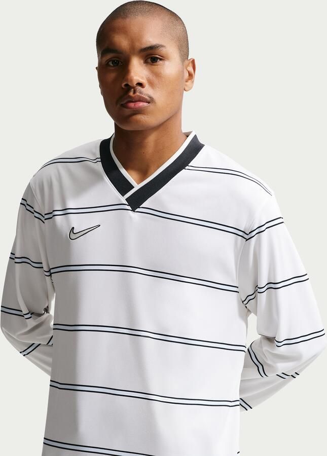 Nike Energy Dri-FIT voetbaltop met lange mouwen voor heren Wit - Foto 4