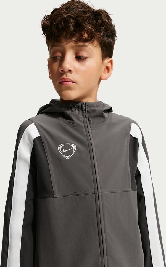 Nike Energy Repel geweven voetbaljack voor kids Bruin - Foto 4