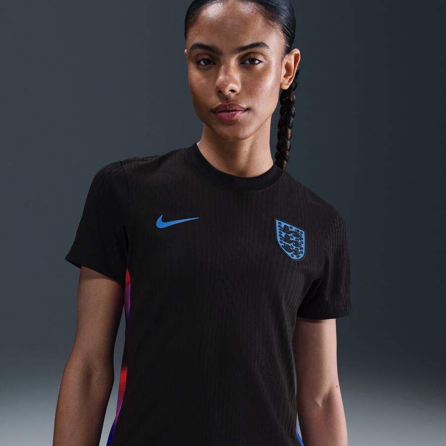 Nike Engeland 2025 Match Uit (vrouwenelftal) Dri-FIT ADV authentiek voetbalshirt voor dames Zwart - Foto 4