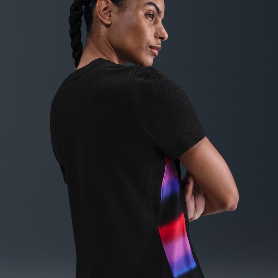 Nike Engeland 2025 Match Uit (vrouwenelftal) Dri-FIT ADV authentiek voetbalshirt voor dames Zwart