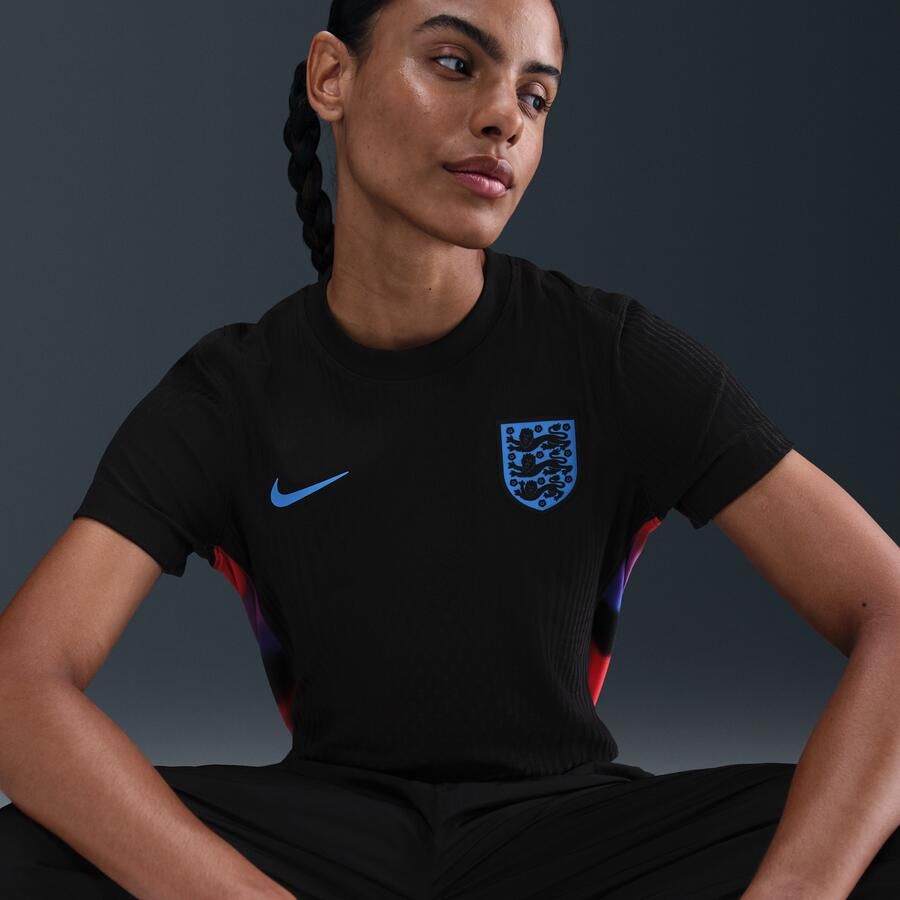 Nike Engeland 2025 Match Uit (vrouwenelftal) Dri-FIT ADV authentiek voetbalshirt voor dames Zwart - Foto 2
