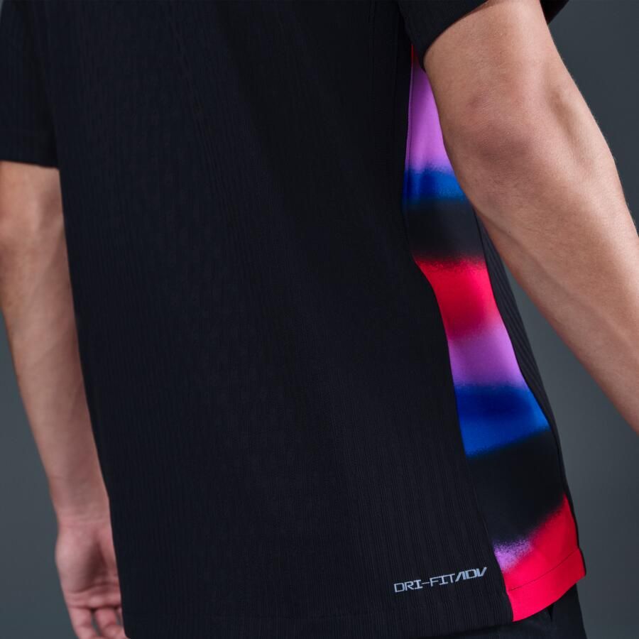 Nike Engeland 2025 Match Uit (vrouwenelftal) Dri-FIT ADV authentiek voetbalshirt voor heren Zwart