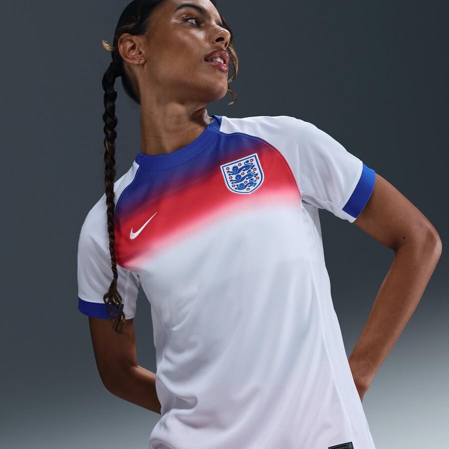 Nike Engeland 2025 Stadium Thuis (vrouwenelftal) Dri-FIT replicavoetbalshirt voor dames Blauw - Foto 4