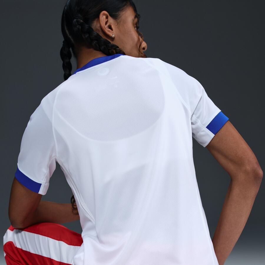 Nike Engeland 2025 Stadium Thuis (vrouwenelftal) Dri-FIT replicavoetbalshirt voor dames Blauw