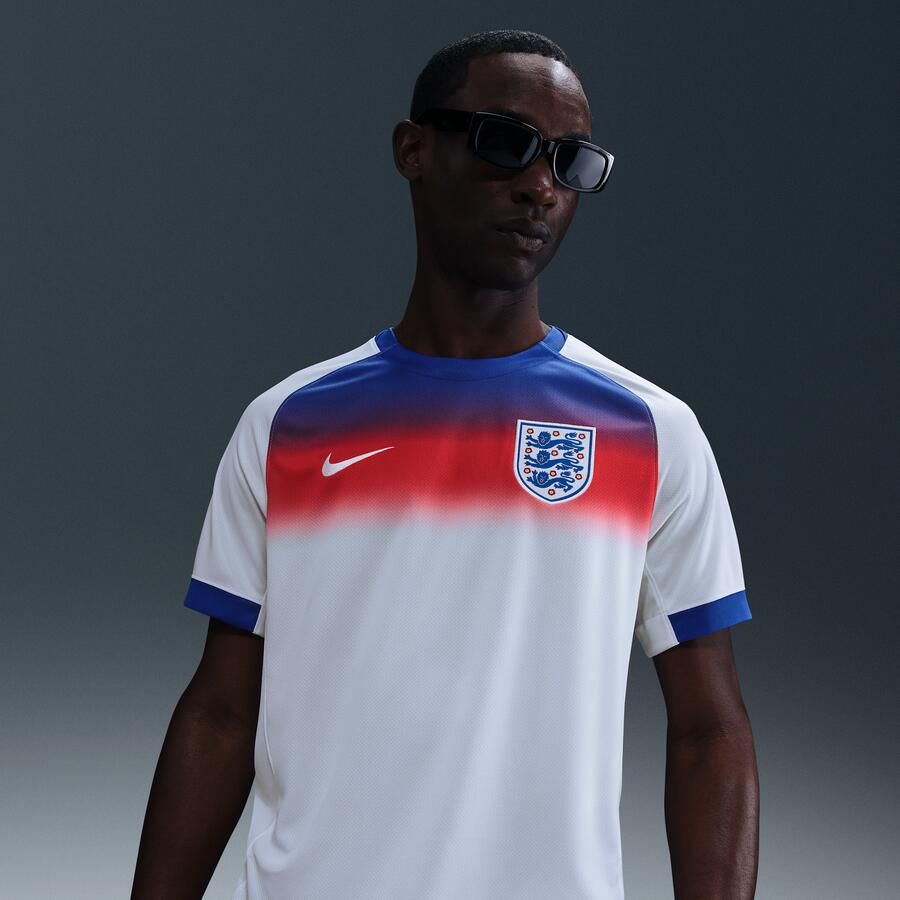 Nike Engeland 2025 Stadium Thuis (vrouwenelftal) Dri-FIT replicavoetbalshirt voor heren Blauw - Foto 4