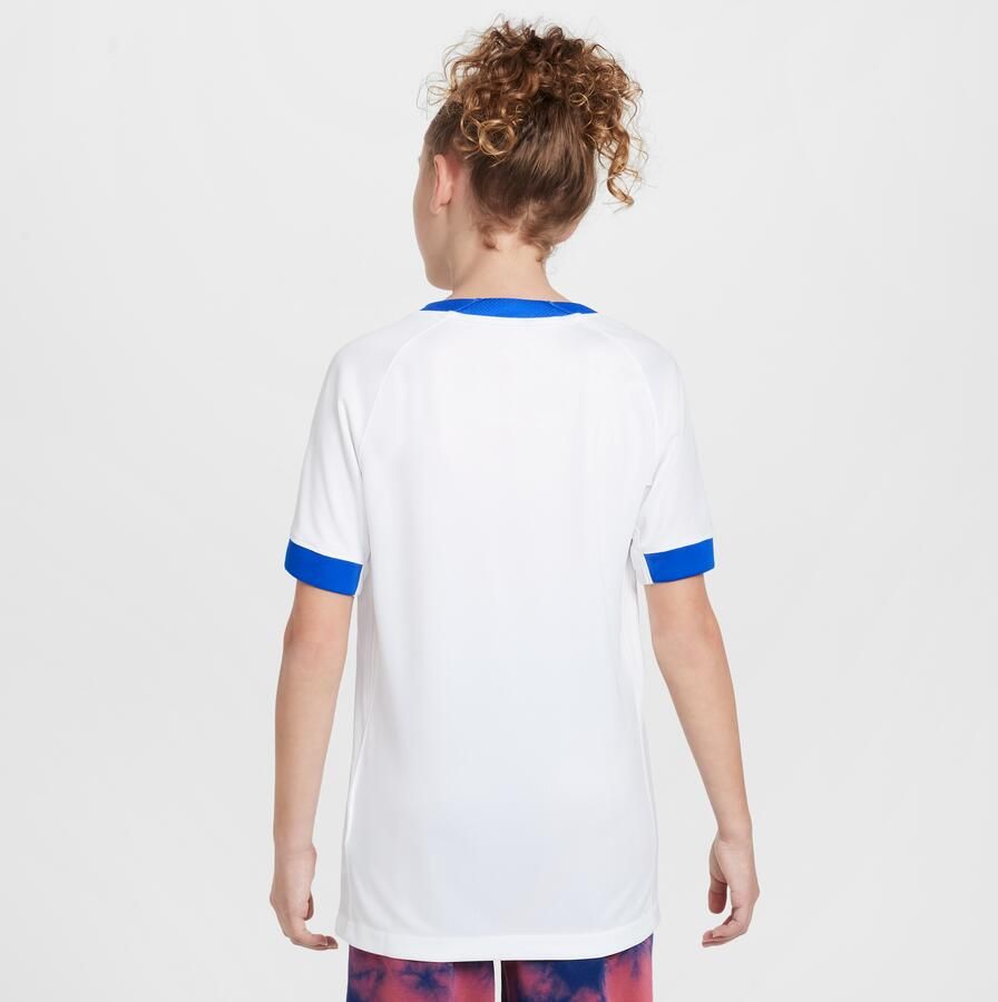 Nike Engeland 2025 Stadium Thuis (vrouwenelftal) Dri-FIT replicavoetbalshirt voor kids Blauw - Foto 3